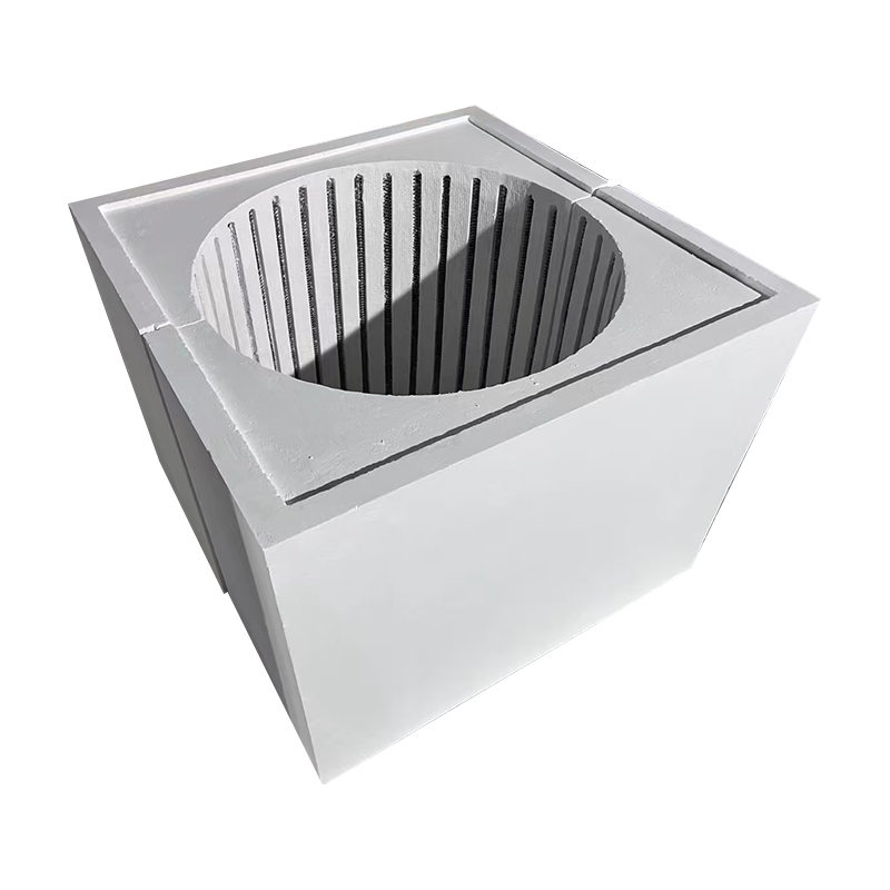 Bloc modul de încălzire din fibră ceramică pentru cuptor cu rezistență electrică