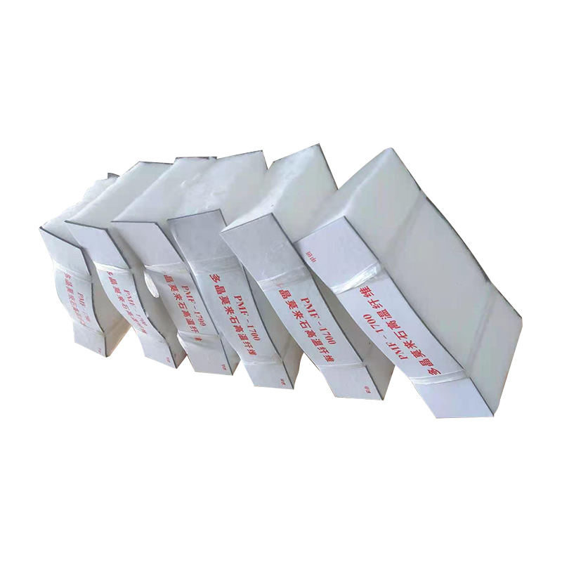 Bloc de furnir din fibre de mulită policristalină